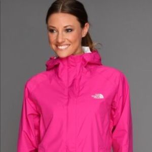 NORTH FACE Pink Rain Coat Great condition.